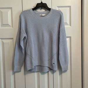 S light blue Hollister sweater